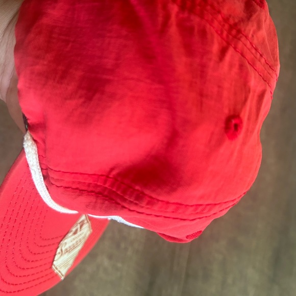 Classic Coke Coca Cola Red Nylon Strapback Unstructured Hat - Picture 5 of 7